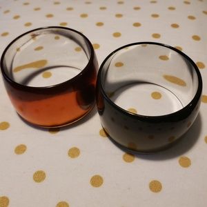 💫 ENAMEL BANGLE BRACELET